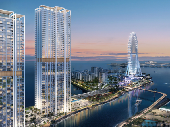 Bluewaters Bay Dubai - modern waterfront apartments by Meraas.